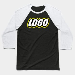 LOGO - Funny Building Blocks Parody Baseball T-Shirt